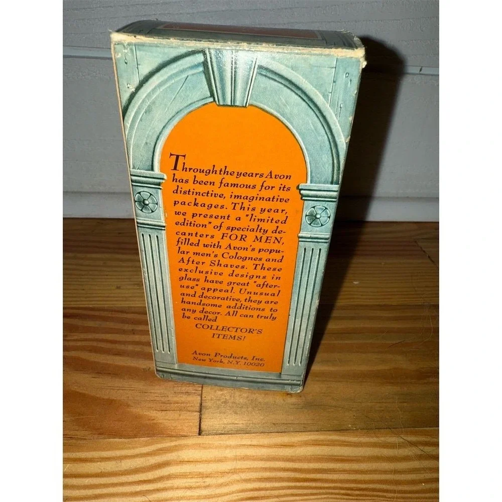 Vintage Avon Pony Decanter‎ Electric Pre-Shave Lotion 4 fl. oz. NIB collectible